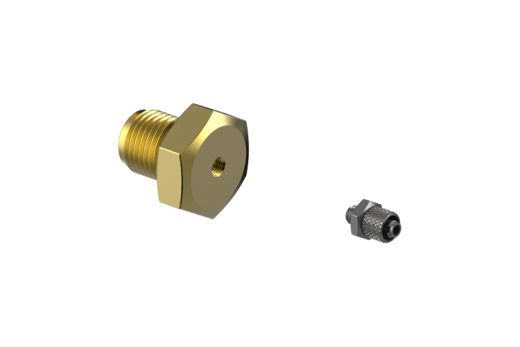 Соединение по наружному конусу для эластичных труб ввертное СКВ