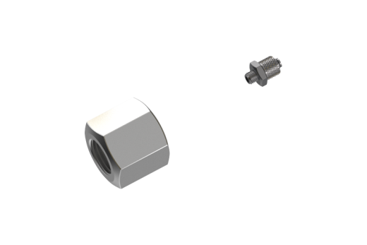 Соединение по наружному конусу для эластичных труб навертное СКН